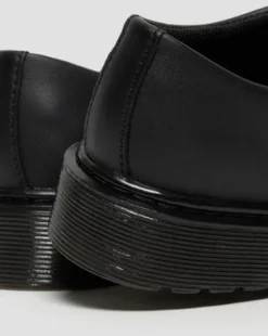 Junior 1461 Mono Softy T Leren Schoenen in Zwart
