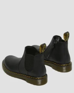 Junior 2976 Softy T Leren Chelsea Boots in Zwart