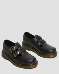 Junior 8065 Softy T Leren Mary Jane Schoenen in Zwart