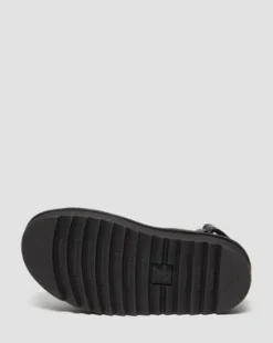 Kimber II Logo Webbing Sandalen in Zwart