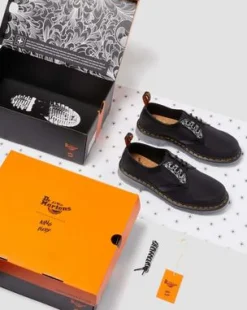 1461 King Nerd Leren Schoenen in Zwart