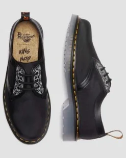 1461 King Nerd Leren Schoenen in Zwart