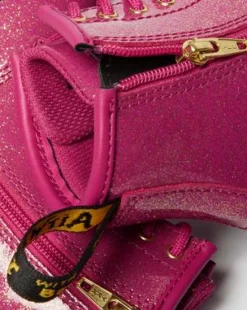 1460 LAKLEREN GLITTERLAARZEN VOOR PEUTERS in Roze, Zilver & Goud