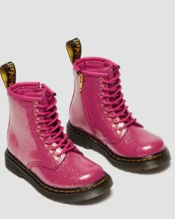 1460 LAKLEREN GLITTERLAARZEN VOOR PEUTERS in Roze, Zilver & Goud