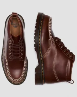 Lowell Chukka Moc Toe Leren Enkellaarzen in Bruin