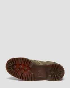 Lowell Chukka Nubuck Moc Toe Enkellaarzen in Olijfkleurig Groen