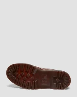 Lowell Leren Moc Toe Schoenen in Butterscotch
