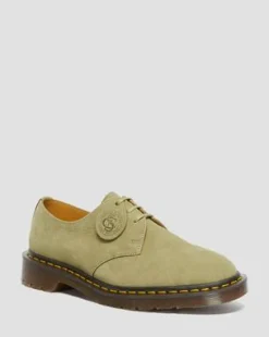 1461 Made in England Nubuck Leren Schoenen in Groen