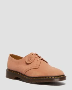 1461 Made in England Nubuck Leren Schoenen in Roze