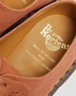 1461 Made in England Nubuck Leren Schoenen in Roze
