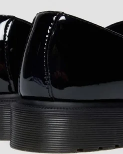 Mariel II Lakleren Schoenen met Gespriem in Zwart