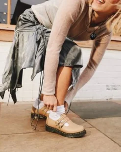 8065 Mary Jane Virginia Leren Schoenen in Savannah Tan