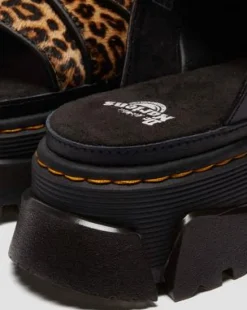 Mattison luipaard slide-sandalen in Luipaard