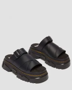 Mattison slide-sandalen in Zwart