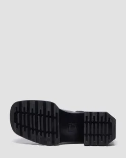 Maybole Leren Chelsea Boots met Vierkante Neus in Zwart