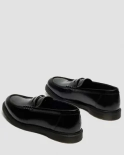 Mayfare Smooth Leren Loafers in Zwart