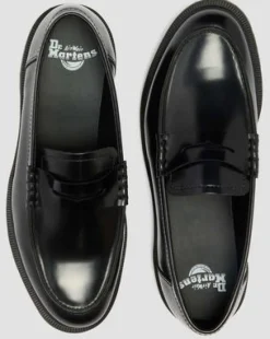 Mayfare Smooth Leren Loafers in Zwart