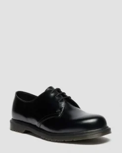Mayfare Smooth Leren Schoenen in Zwart