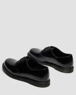 Mayfare Smooth Leren Schoenen in Zwart