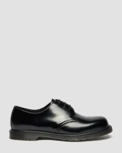 Mayfare Smooth Leren Schoenen in Zwart