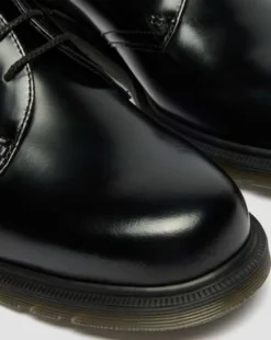 Mayfare Smooth Leren Schoenen in Zwart