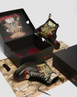 1460 Metallica Laarzen in Wit & Meerkleurig
