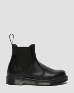 2976 Mono Smooth Leren Chelsea Boots in Zwart