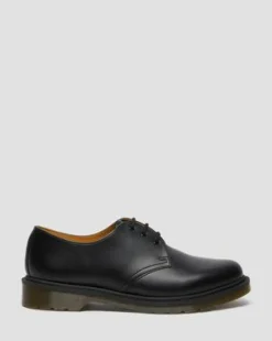 1461 Nauwe Normale Rand Smooth Leren Oxford Schoenen in Zwart
