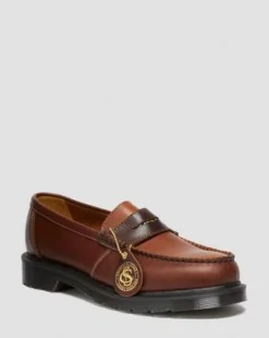 Penton Klassiek Kalfsleren Loafers in Bruin