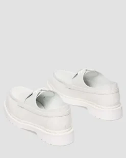 1461 / PENTON MM6 LEREN SCHOENEN in Wit