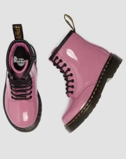 Peuter 1460 Lamper Lakleren Laarzen in Dms Roze