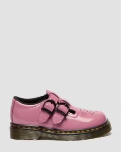 Peuter 8065 Lamper Lakleren Mary Jane Schoenen in Dms Roze