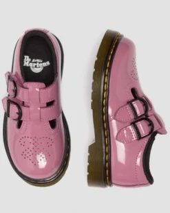 Peuter 8065 Lamper Lakleren Mary Jane Schoenen in Dms Roze