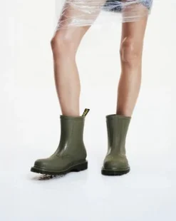 1460 Rain Laarzen in Olijfkleurig Groen