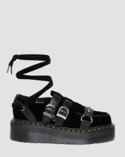 RAMSEY WEDNESDAY PLATFORM CREEPERS in Zwart
