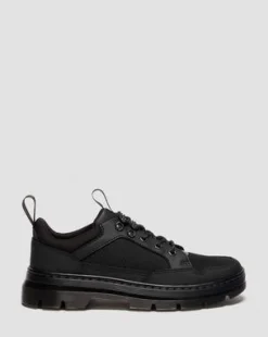 REEDER MK.02 NYLON & SUÈDE UTILITY SCHOENEN in Zwart
