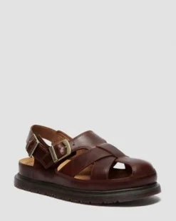 San Leren Fisherman Sandalen in Butterscotch