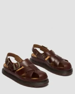 San Leren Fisherman Sandalen in Butterscotch