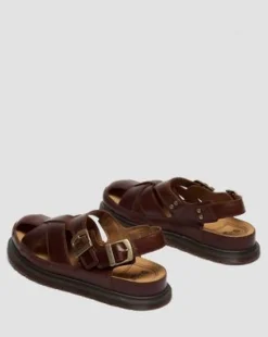 San Leren Fisherman Sandalen in Butterscotch