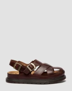 San Leren Fisherman Sandalen in Butterscotch