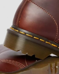 1460 Serena Imitatiebont Gevoerde Enkellaarzen in Butterscotch