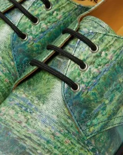 The National Gallery 1461 Waterlelies Schoenen in Groen