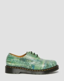 The National Gallery 1461 Waterlelies Schoenen in Groen