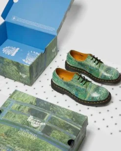 The National Gallery 1461 Waterlelies Schoenen in Groen