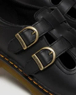 Tiener 8065 Softy T Leren Mary Jane Schoenen in Zwart