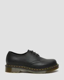 1461 Virginia Leren Oxford Schoenen in Zwart