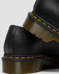 1461 Virginia Leren Oxford Schoenen in Zwart