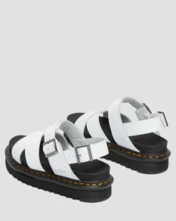 Voss II Hydro Leren Sandalen met Band in Wit