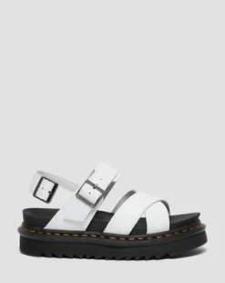 Voss II Hydro Leren Sandalen met Band in Wit