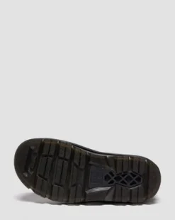 Zebzag Slip-On Leren Laarzen in Donkerbruin